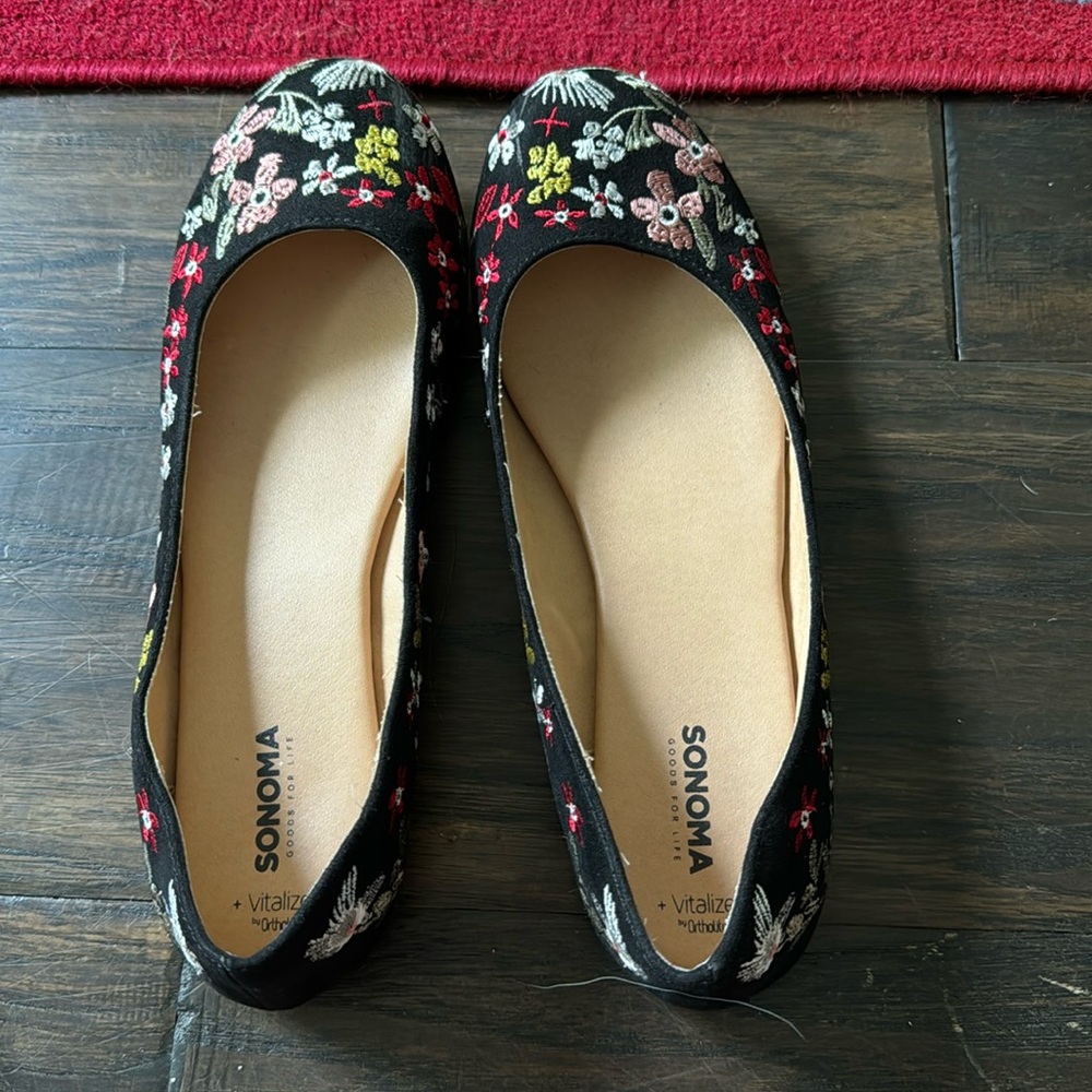 Embroidered Flats